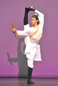 A competitor performing martial art chinese11