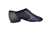 Black Leather split sole jazz shoes