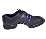 Classic black synthetic ventilator shoes