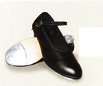Ladies leather tap shoes