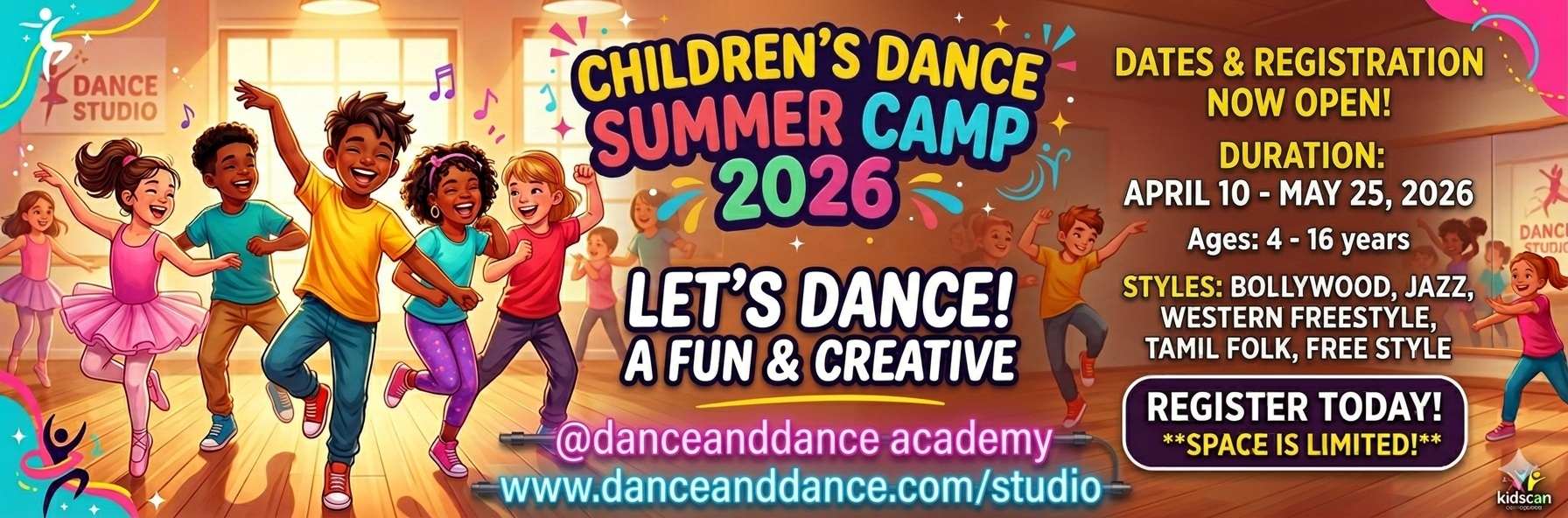 summer camp banner 2026