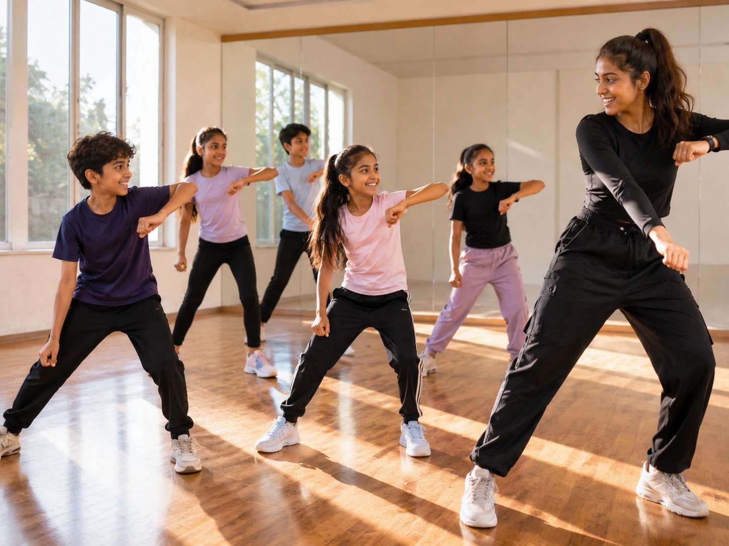 Morning dance classes for children